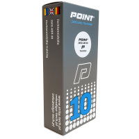 Piłeczki do tenisa stołowego POINT ZERO ABS Treningowe białe 10 szt.